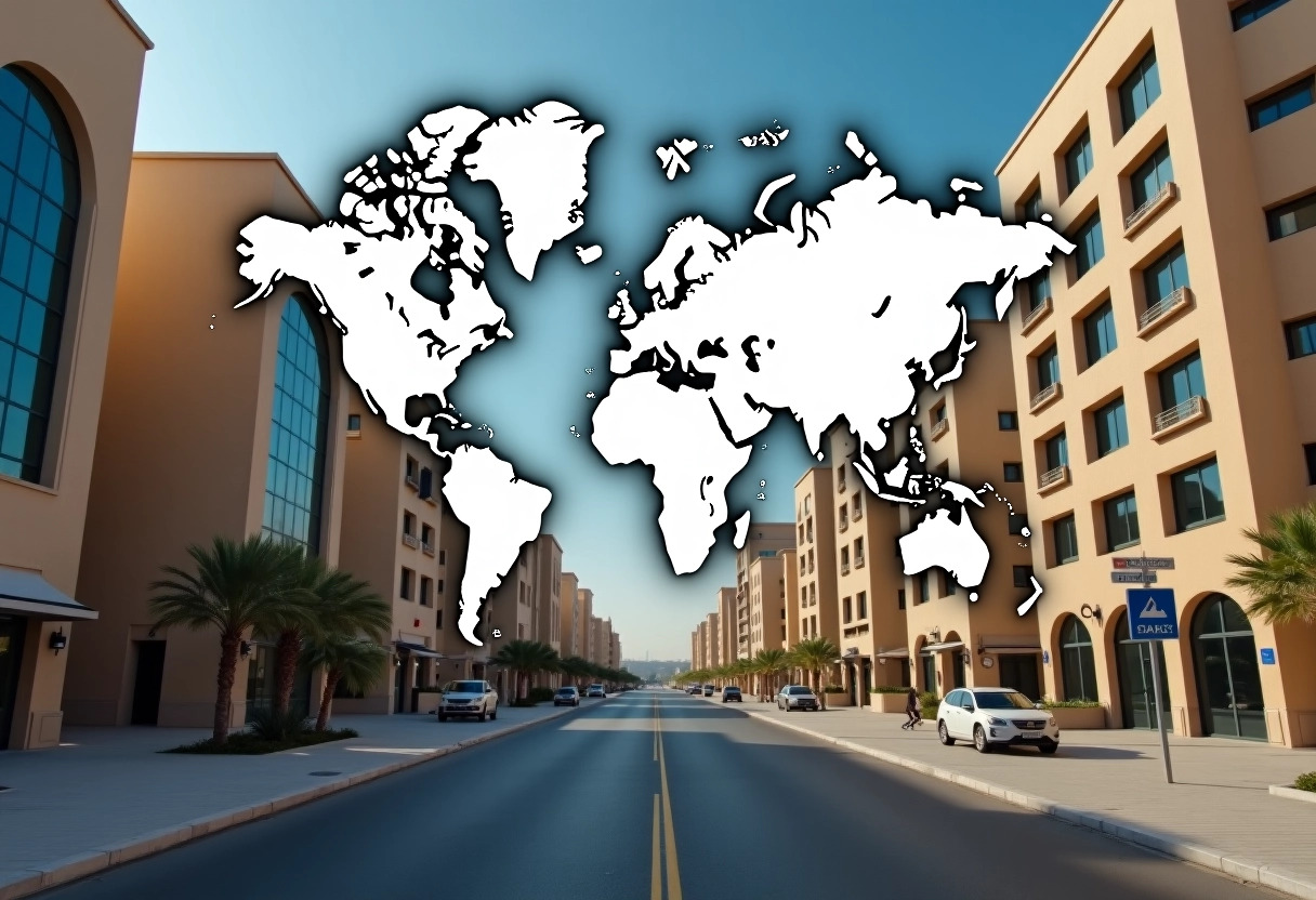 dubaï carte
