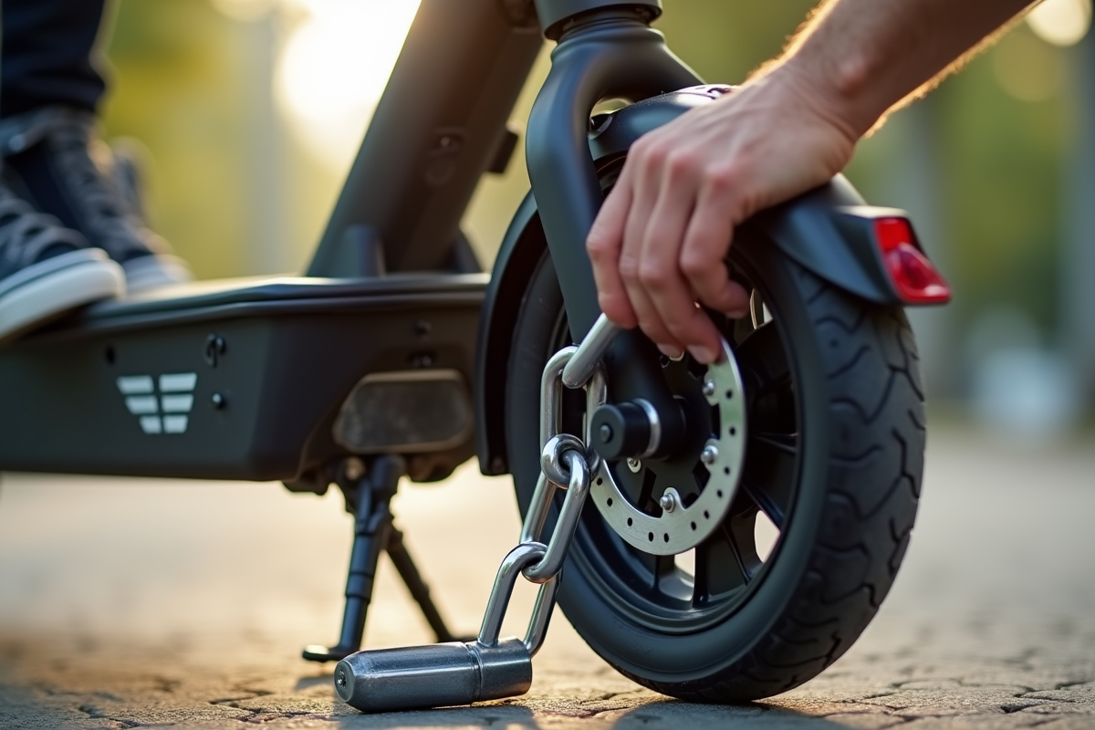 cadenas trottinette